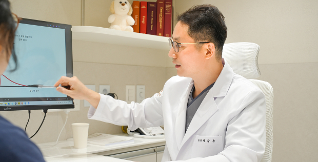 진료 상담 모습