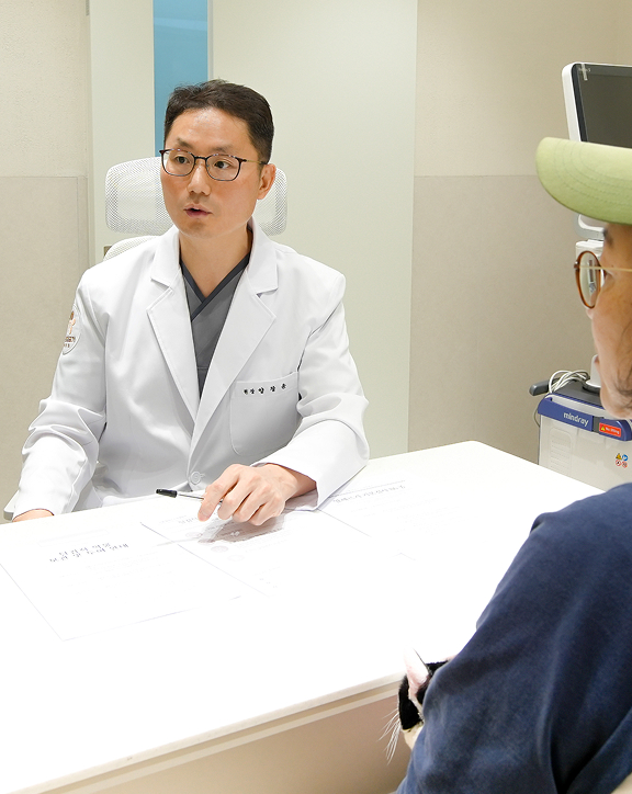 진료 상담 모습