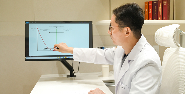 진료 상담 모습