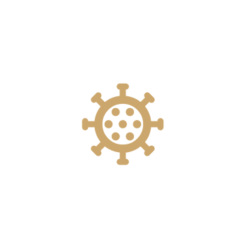 병원체 감염 아이콘